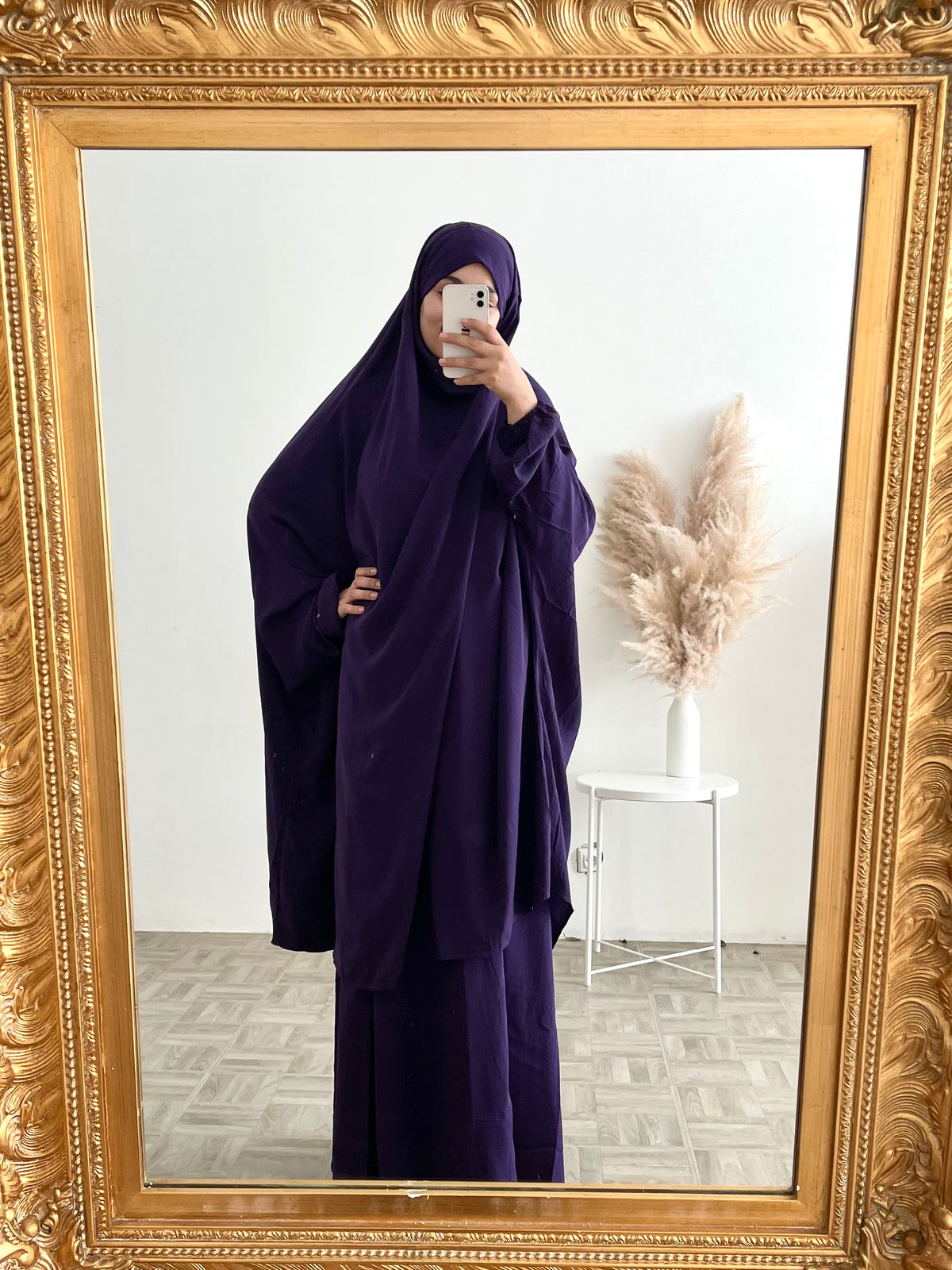 Jilbab Bahia eggplant