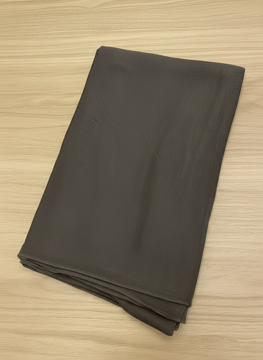 Tie-back modal hijab