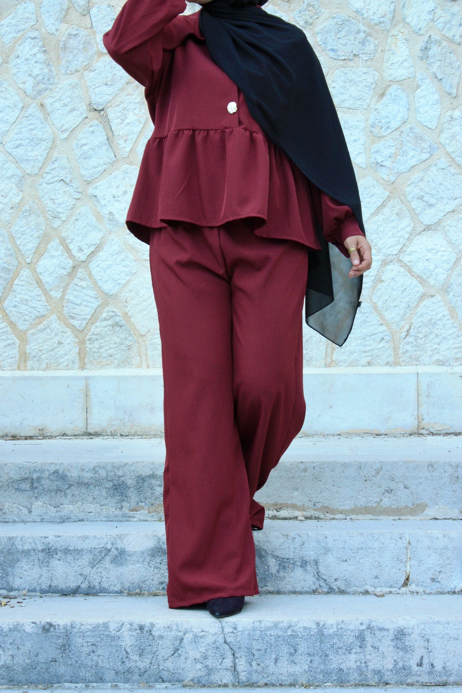 Ensemble Classy Red
