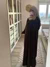 Abaya El Haya marron