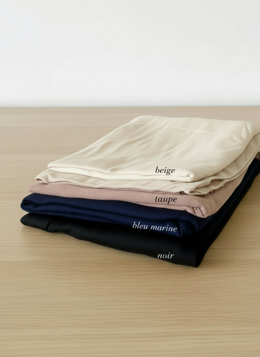 Tie-back modal hijab
