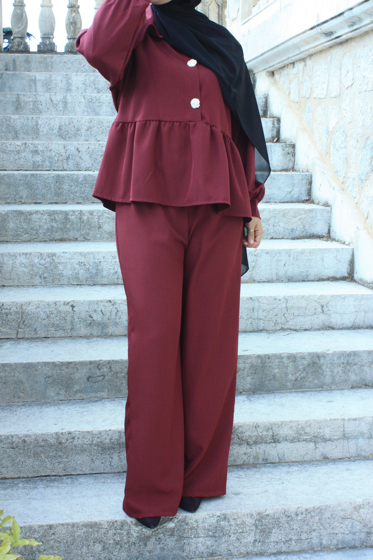 Ensemble Classy Red