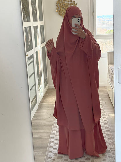 Bahia jilbab rosewood