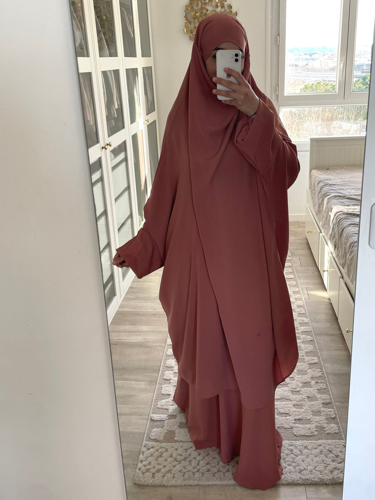 Bahia jilbab rosewood