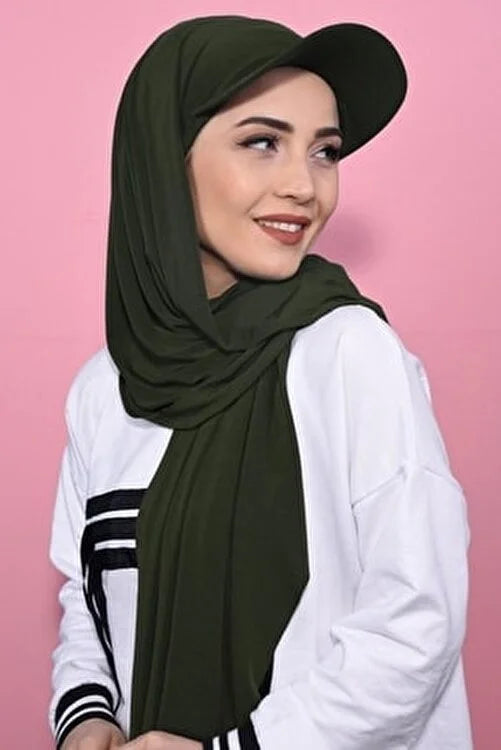 Hijab casquette