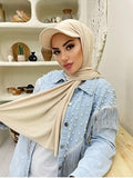 Hijab casquette