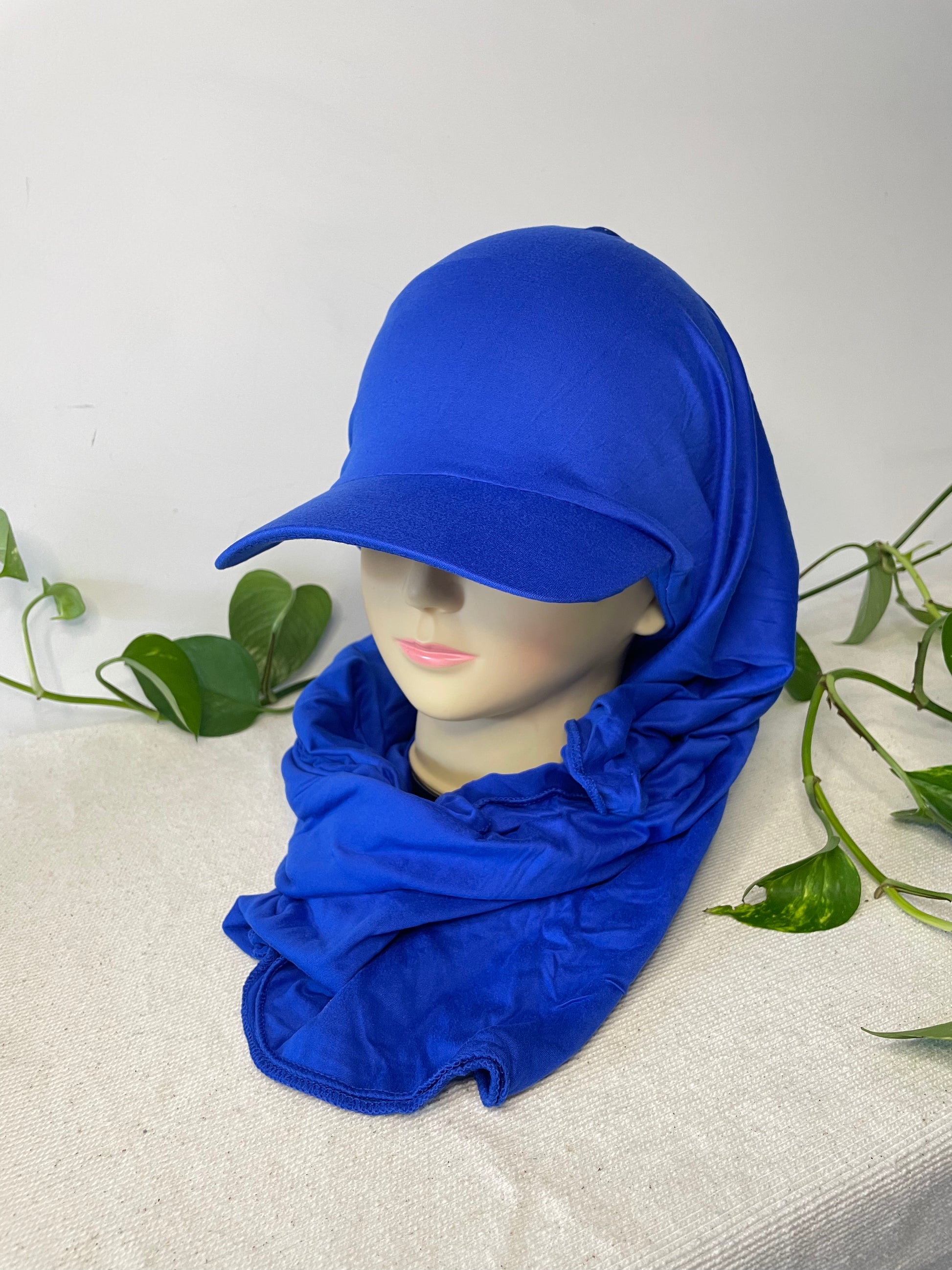 Hijab casquette