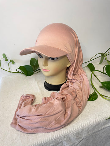 Hijab casquette