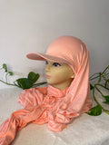 Hijab casquette