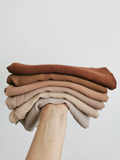 Cotton muslin hijab