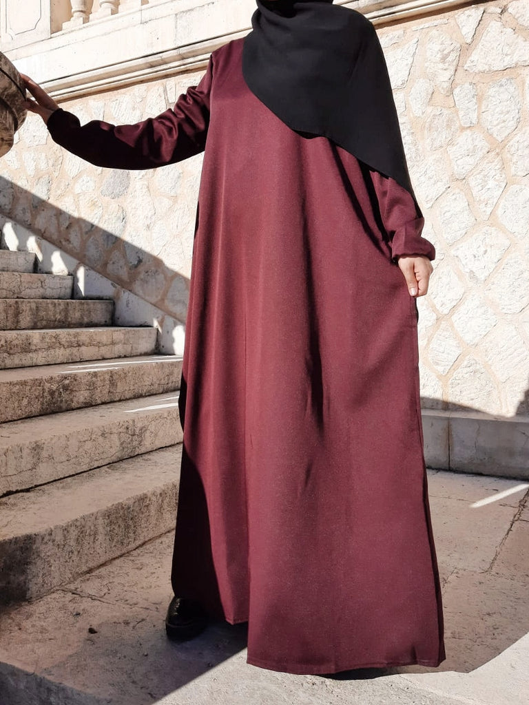 Abaya El Haya bordeaux