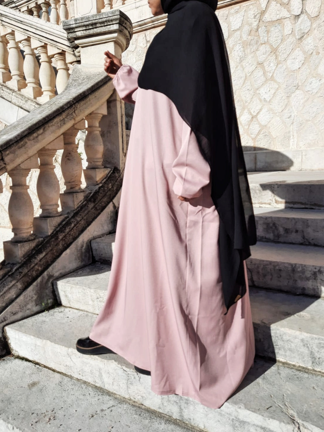 Abaya El Haya pink