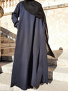 Abaya El Haya bleu nuit