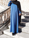 Abaya El Haya bleu
