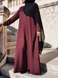 Abaya El Haya bordeaux