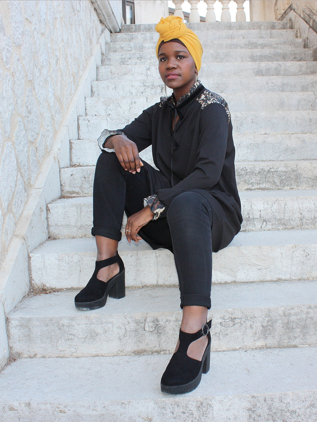 Tunique Asma noir