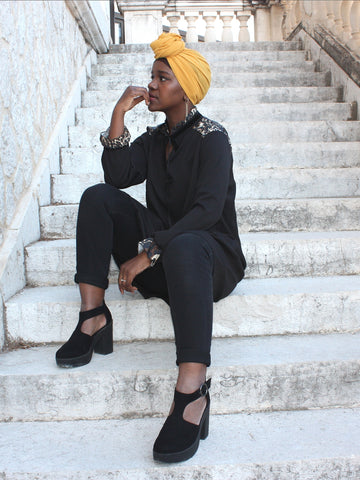 Tunique Asma noir