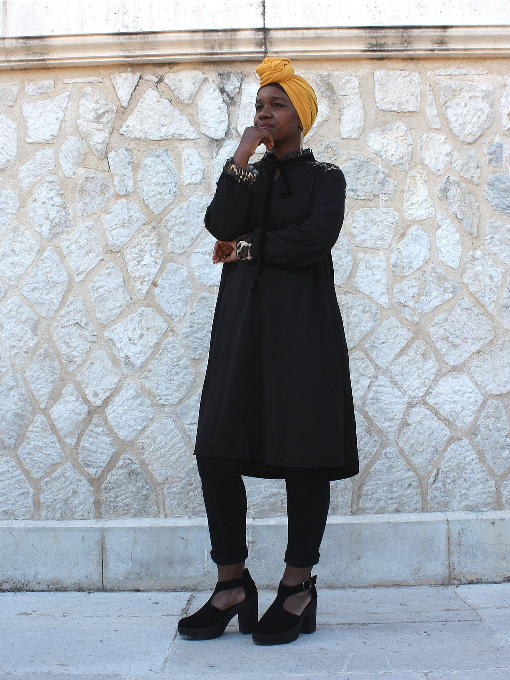 Tunique Asma noir