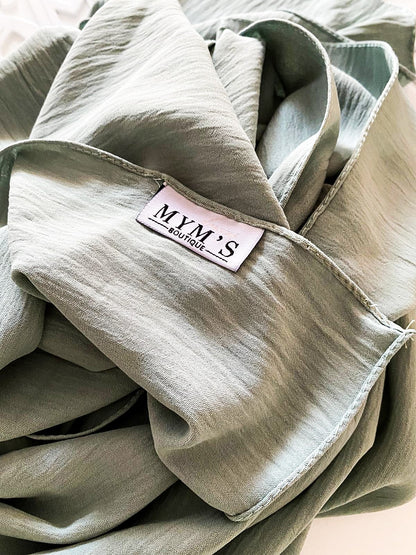 Cotton muslin hijab