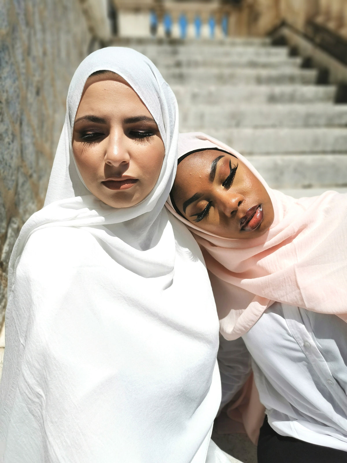 Cotton muslin hijab