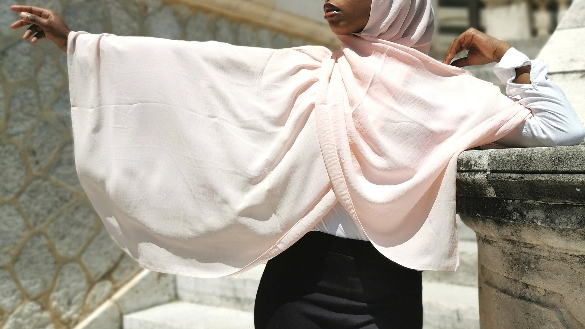 Hijab mousseline de cotton