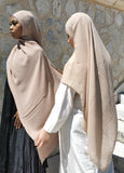 Hijab mousseline de cotton