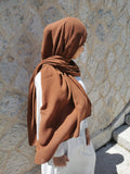 Hijab mousseline de cotton