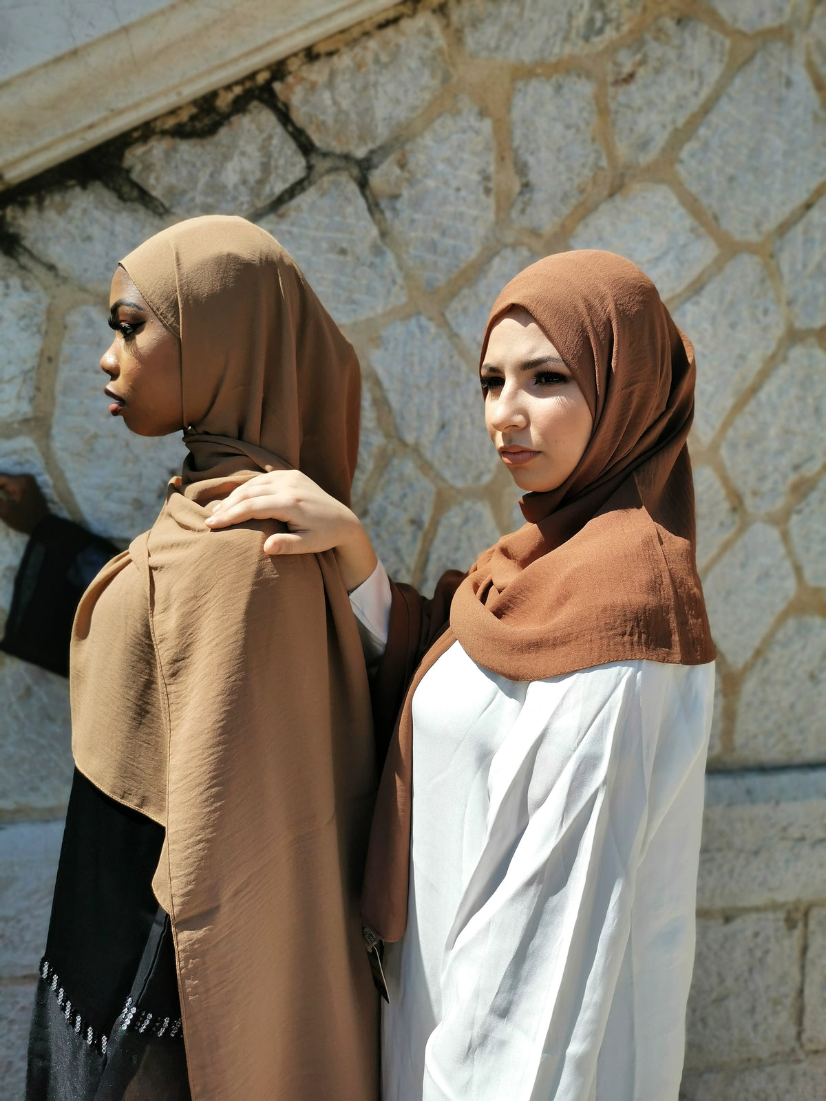 Cotton muslin hijab