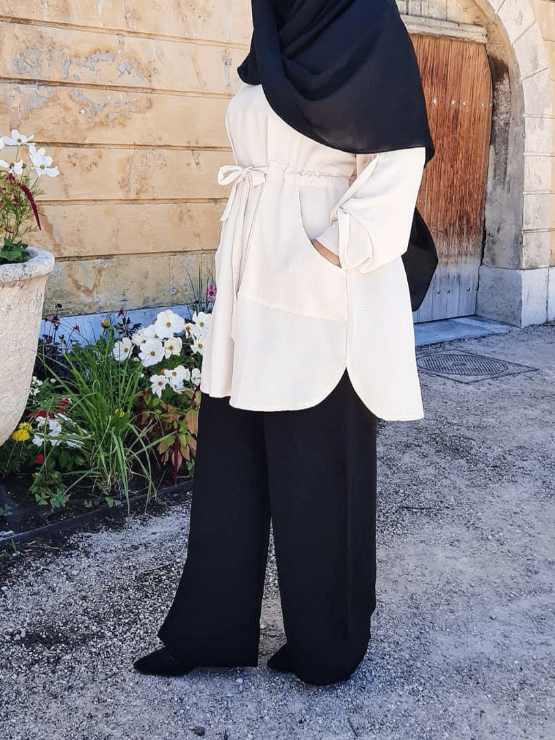 Pantalon basique large