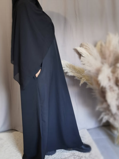 Abaya El Haya Black
