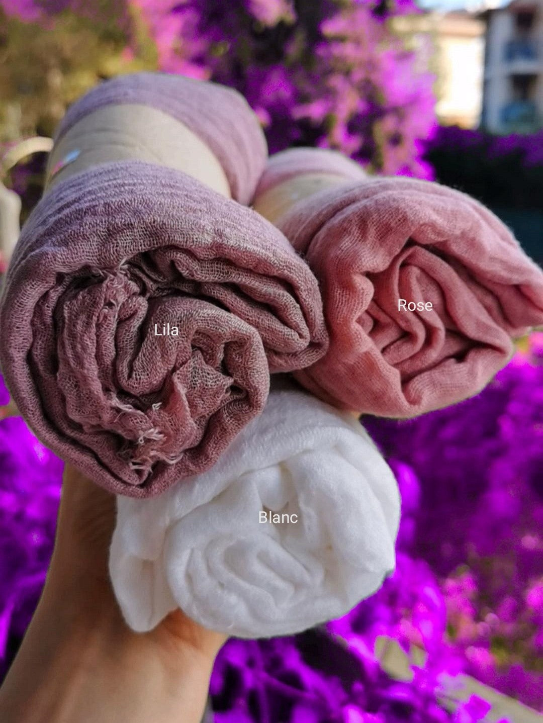 Hijab effet froissé