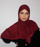 Hijab prêt à enfiler jersey