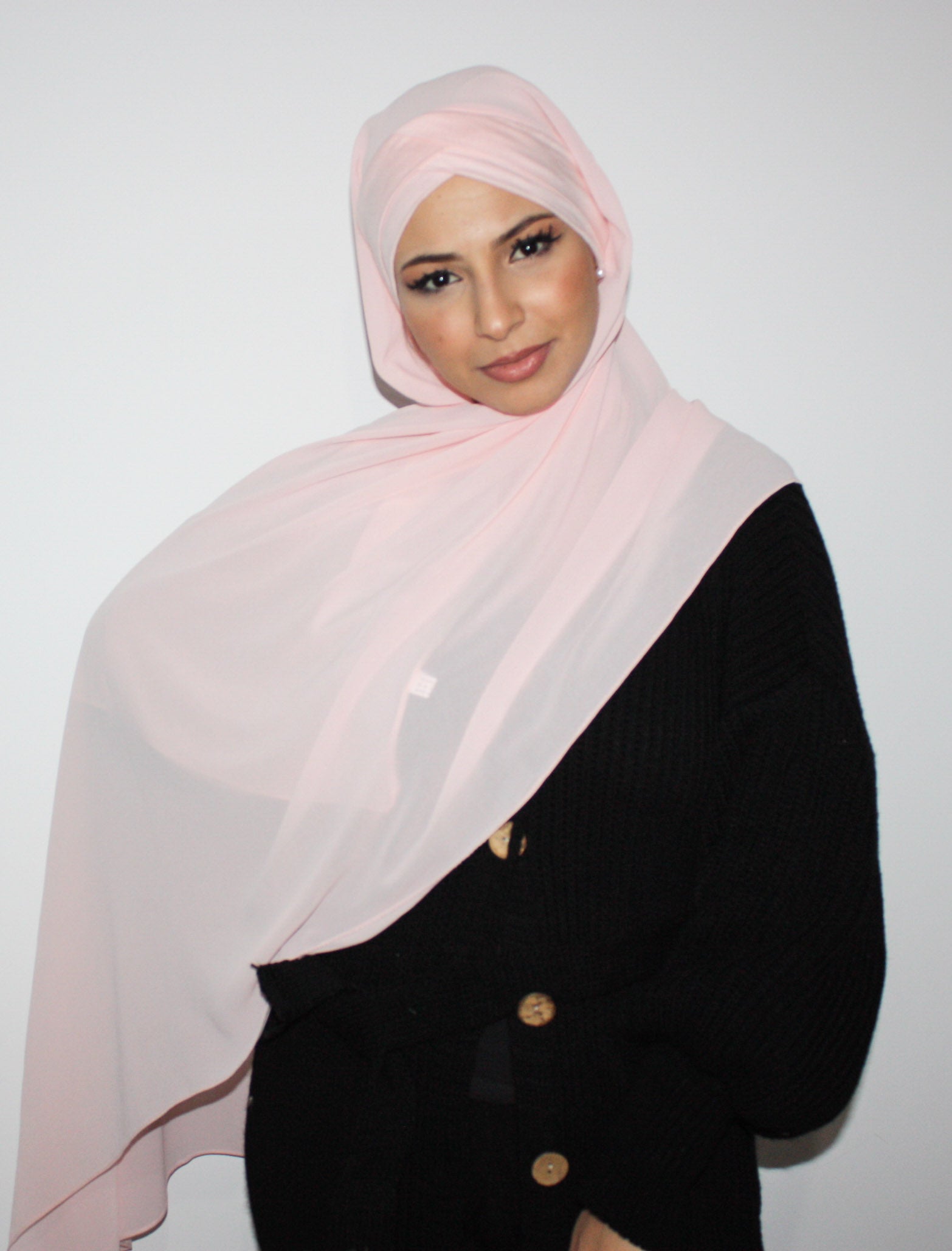 Hijab prêt à enfiler avec bandeau