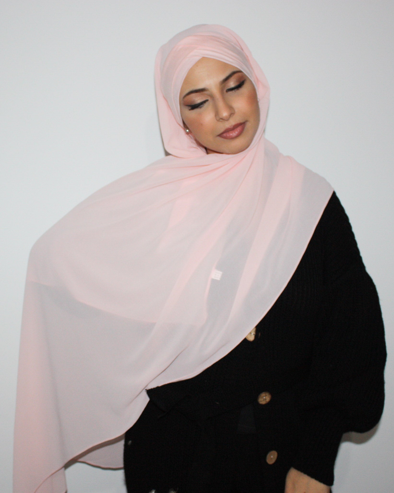 Hijab prêt à enfiler avec bandeau