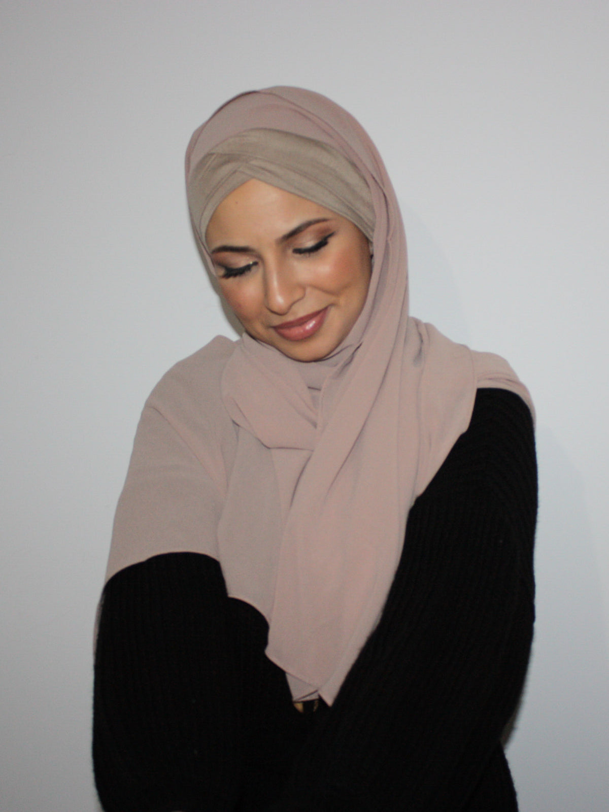 Hijab ready to put on with headband