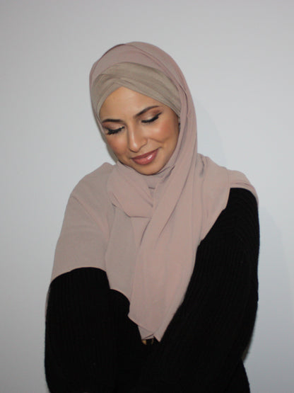 Hijab ready to put on with headband