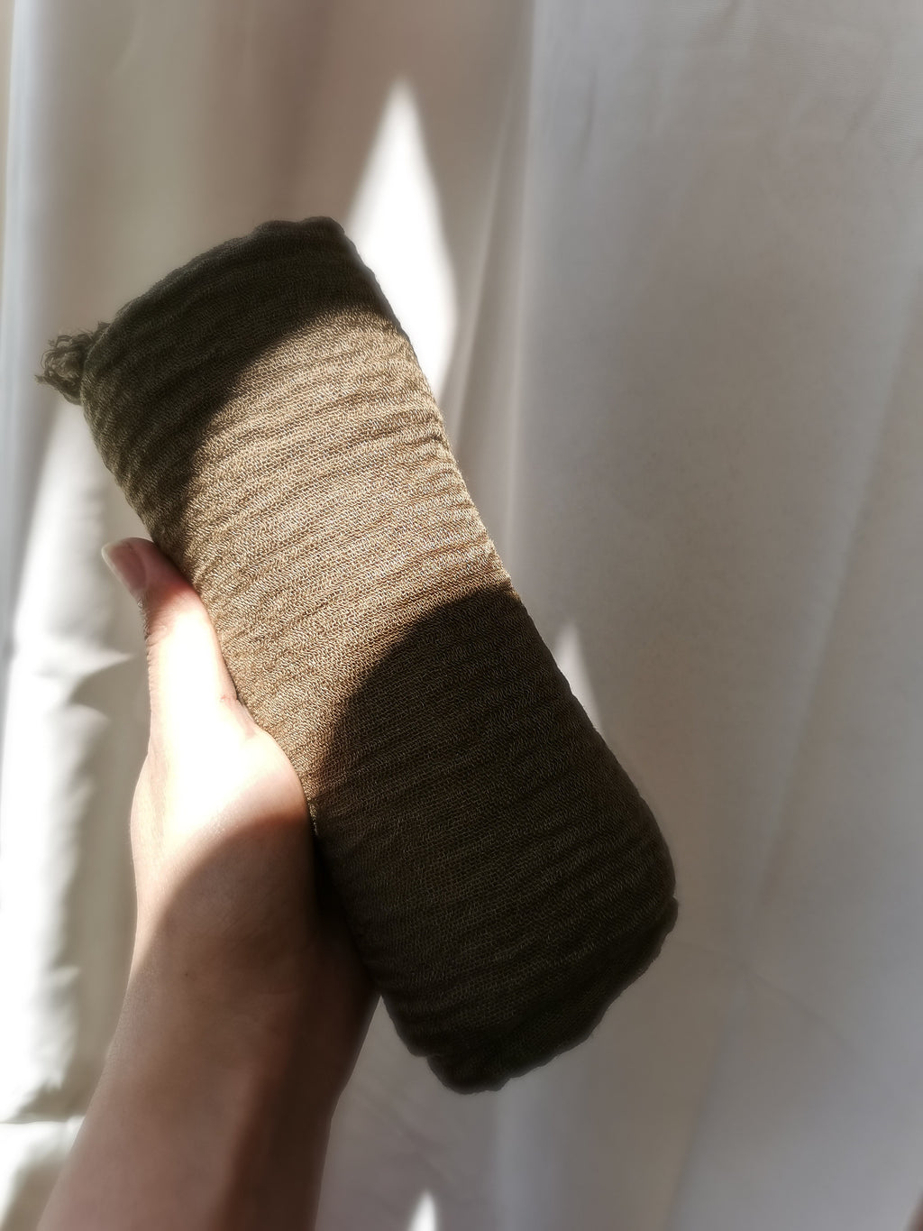 Hijab effet froissé