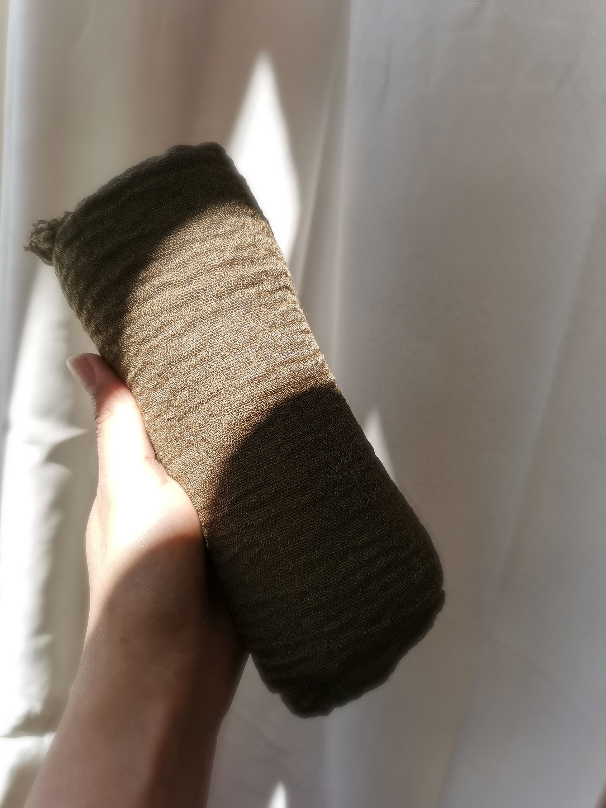 Hijab effet froissé