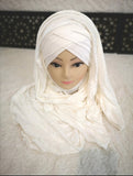 Hijab prêt à enfiler jersey