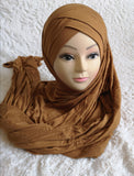 Hijab prêt à enfiler jersey