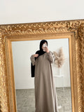 Abaya El Haya taupe