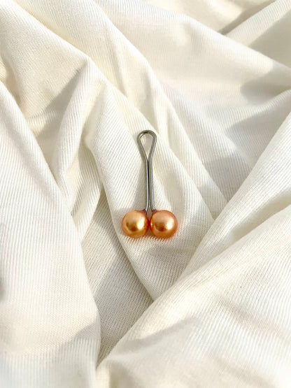 Anti round hole hijab clip