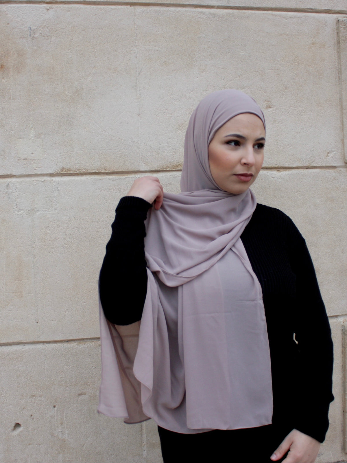 Slip-on hijab