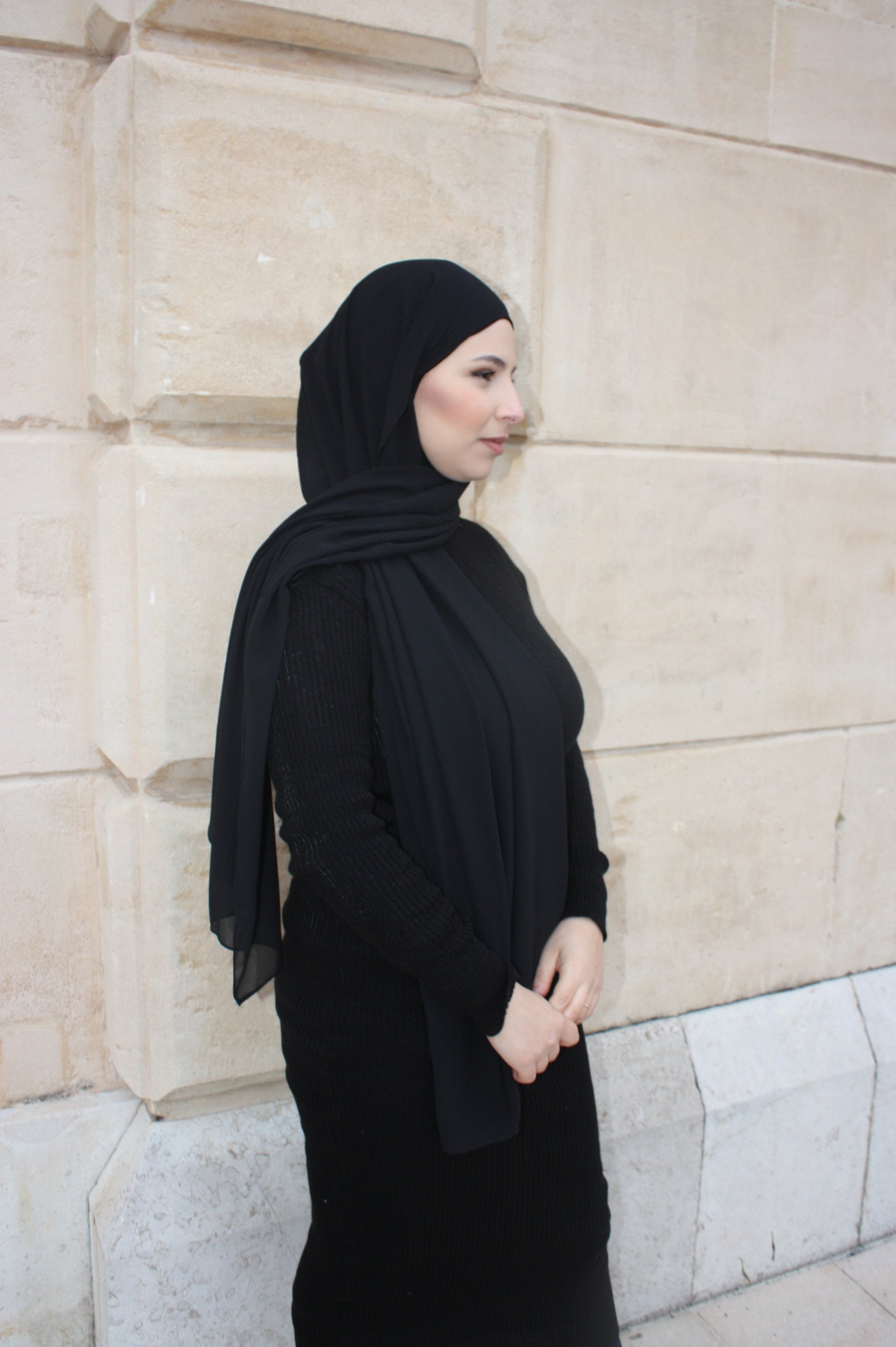 Hijab à enfiler