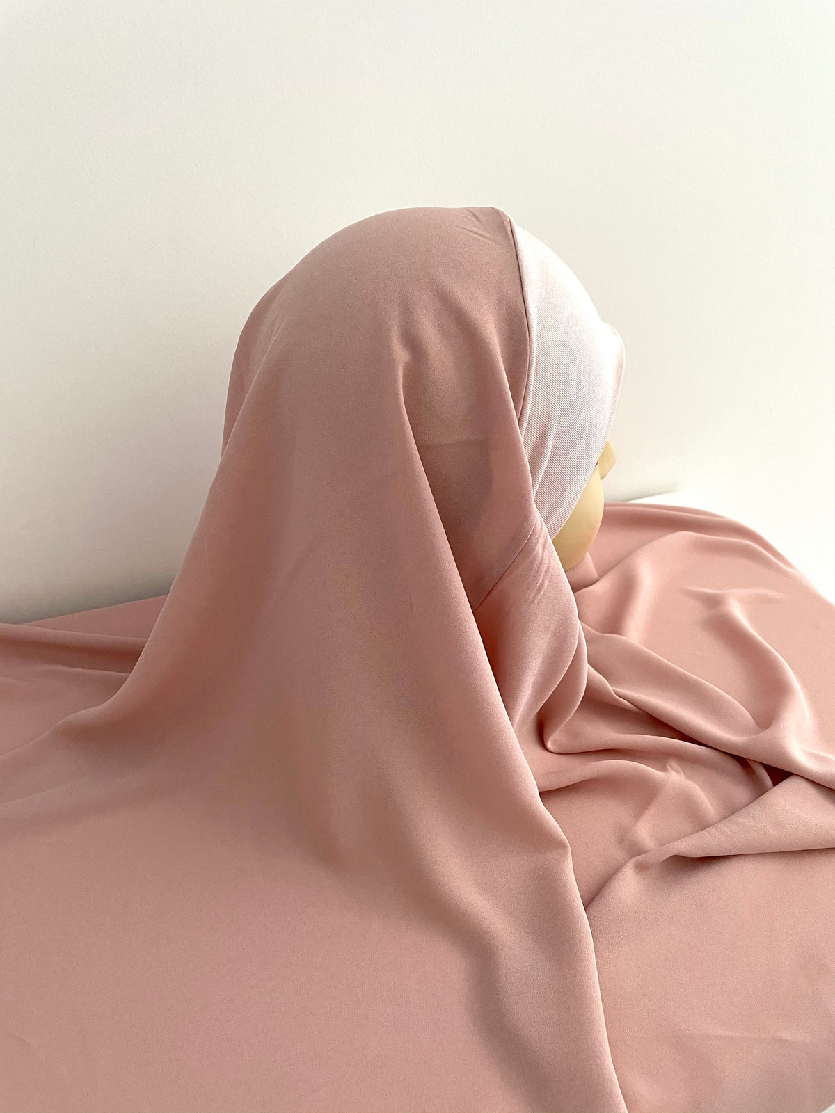 Muslin slip-on khimar