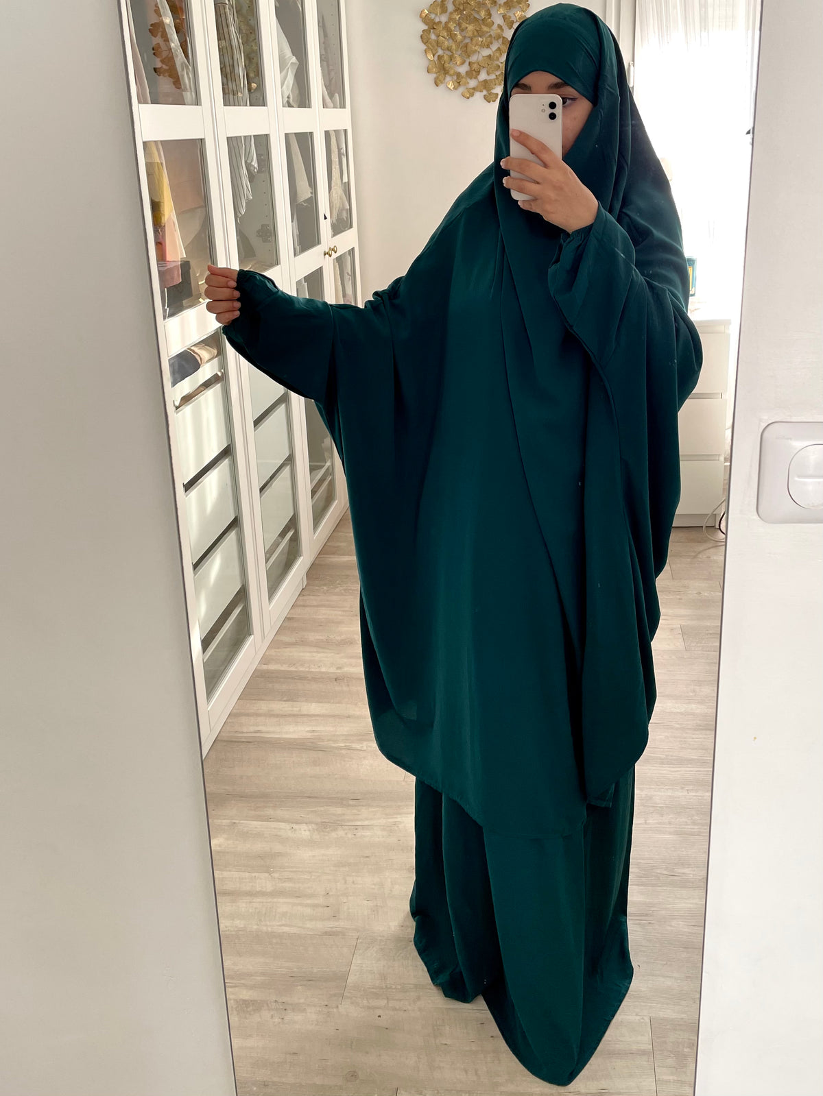 Jilbab Bahia emerald