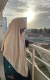 Khimar soie de médine crème
