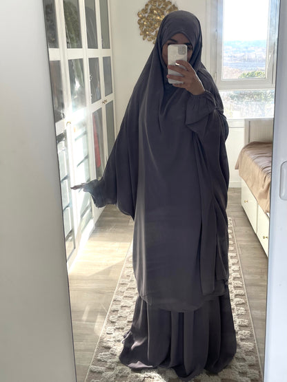 Jilbab Bahia lilac