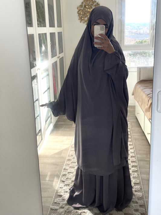 Jilbab Bahia lilac