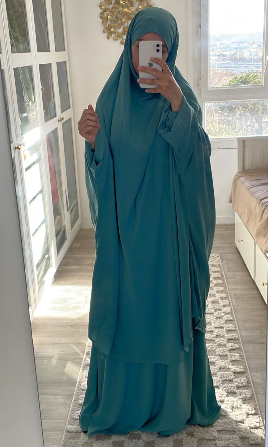 Jilbab Bahia mint